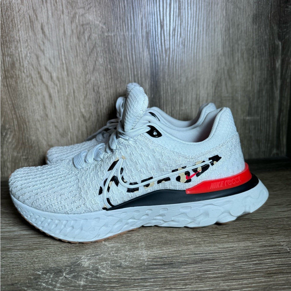 Nike React Infinity 3
Women's Road Running Leopard Shoes-Size 5.5- Gently Used